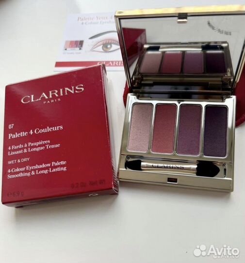 Тени clarins