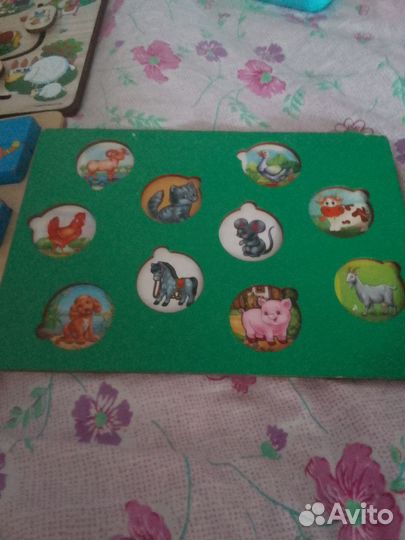 Развивающие игрушки пакетом