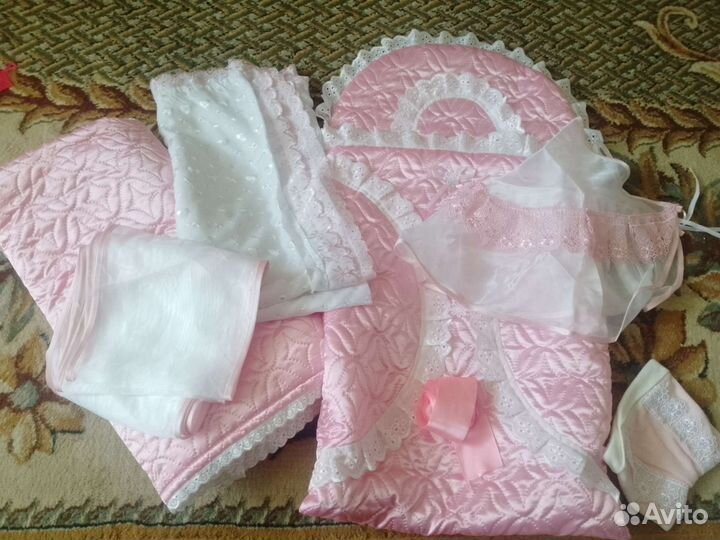 Конверт на выписку для девочки