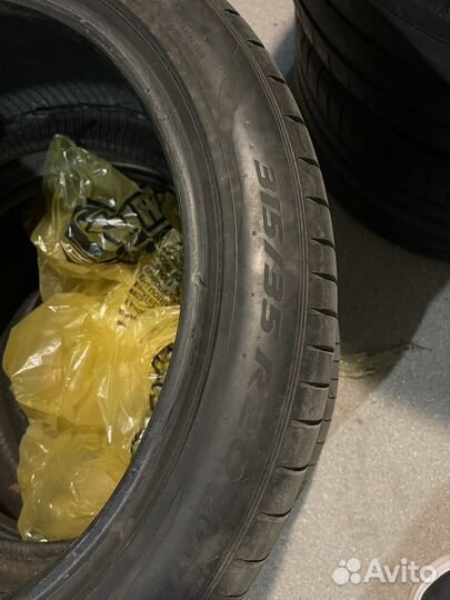 Pirelli P Zero 275/40 R20 и 315/35 R20