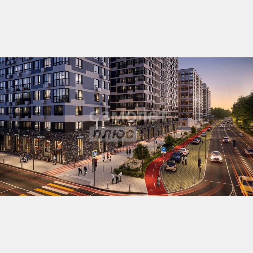 3-к. квартира, 58,3 м², 9/15 эт.