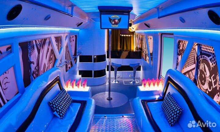 Патибас на день рождения Party bus аренда автобуса