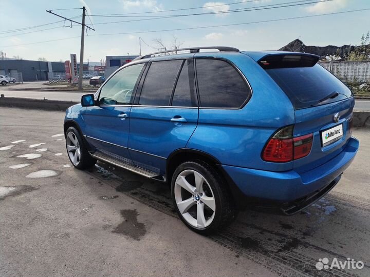 BMW X5 4.4 AT, 2004, 378 000 км