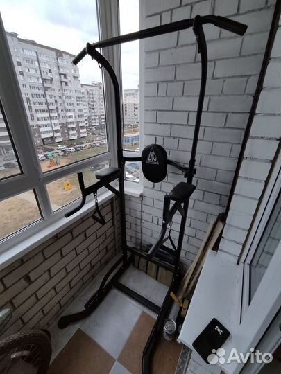 Турник брусья 3 в 1 напольный DFC Homegym G008