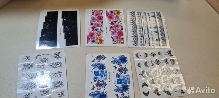 Наклейки на ногти