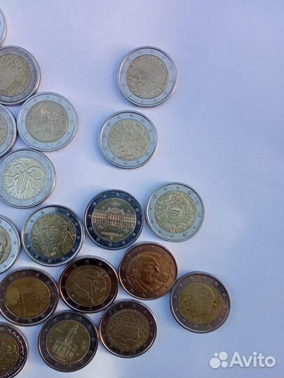 Монеты 2 евро
