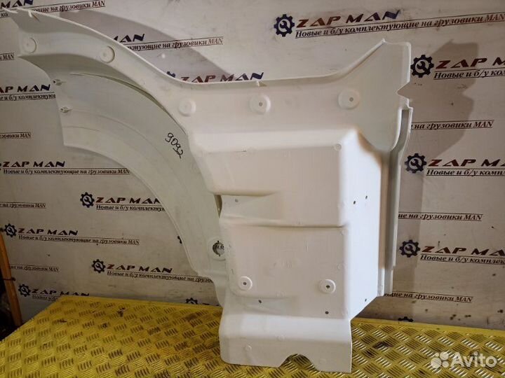 Корпус подножки левый Man Tga Tgs