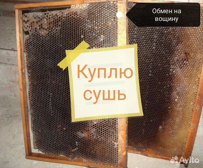 Сушь пчелиная (рамки возвращаем)