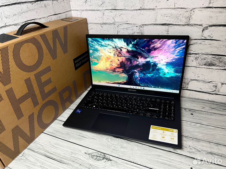 На гарантии Asus VivoBook i5-12500H/512/16