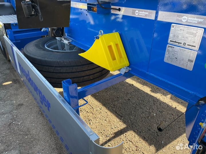 Полуприцеп лесовоз (сортиментовоз) Meusburger Новтрак MNSH-345, 2023