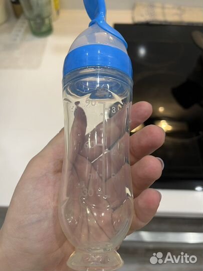 Бутылочка с ложкой