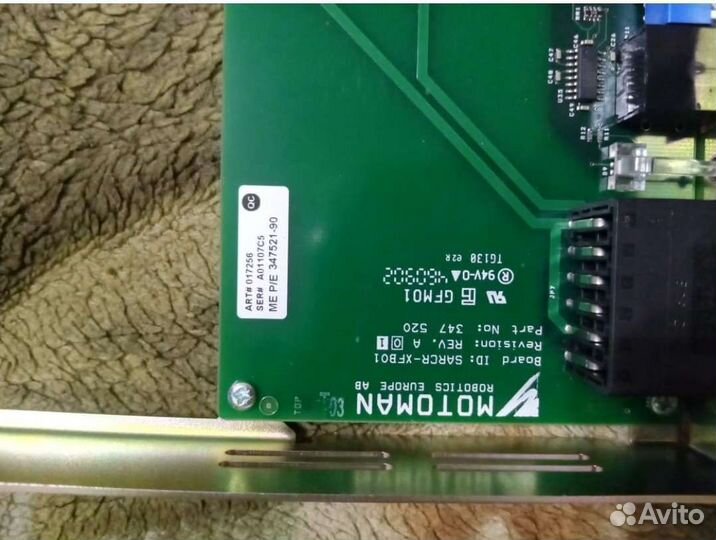 Yaskawa sarcr XFB01 Rev01
