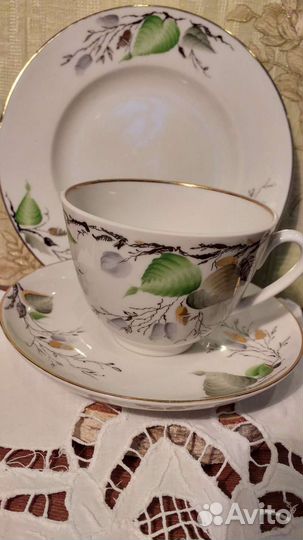 Чайные трио лфз,Дулево