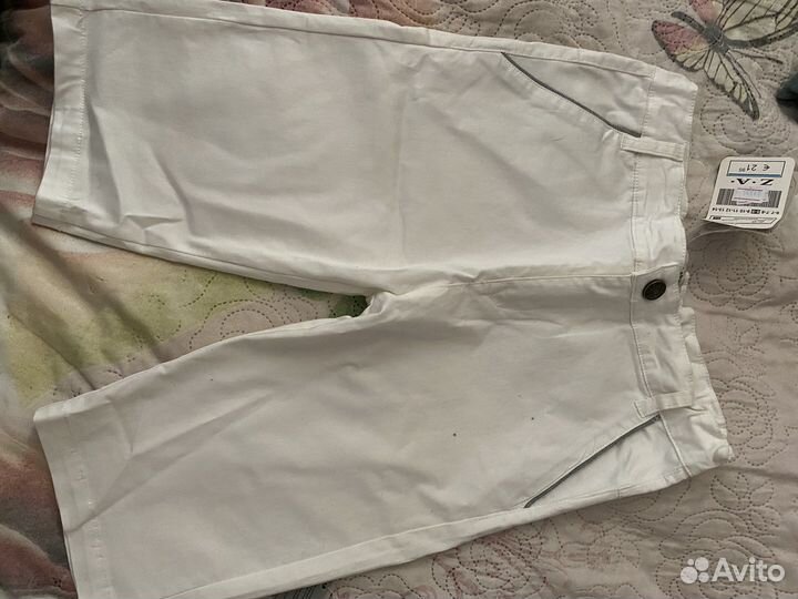 Шорты белые на мальчика