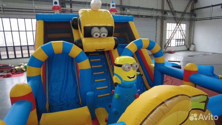 Батут для бизнеса Миньоны