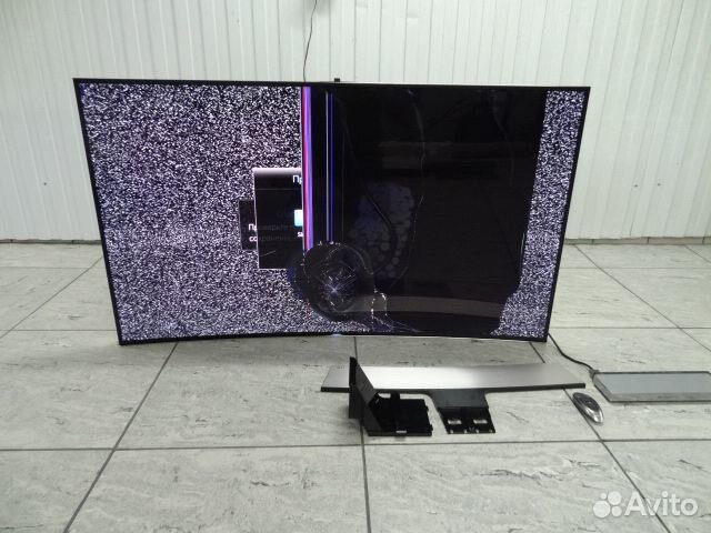 На зап.части 4К телевизор самсунг 9000 диаг 65
