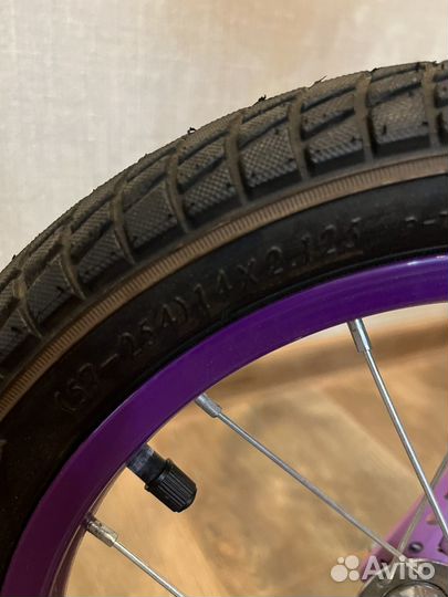 Детский велосипед колеса 14 дюймов