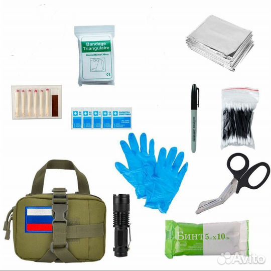 Аптечка тактическая укомплектованная
