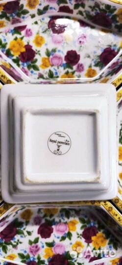 Менажница блюдо для сервировки фарфор