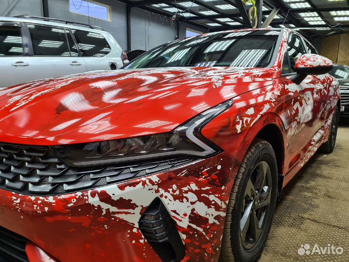 Оклейка кузова авто цветной\защитной пленкой