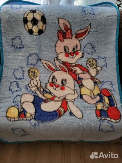 Плед детский новый