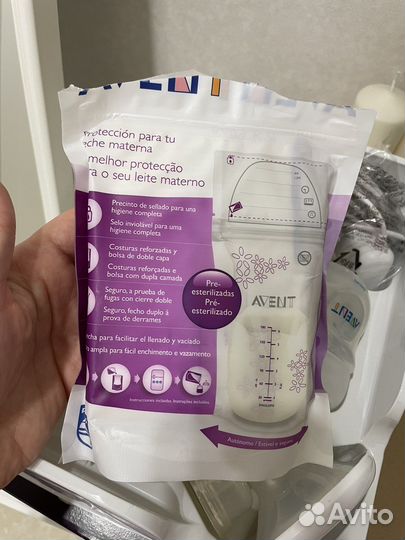 Молокоотсос электрический philips avent