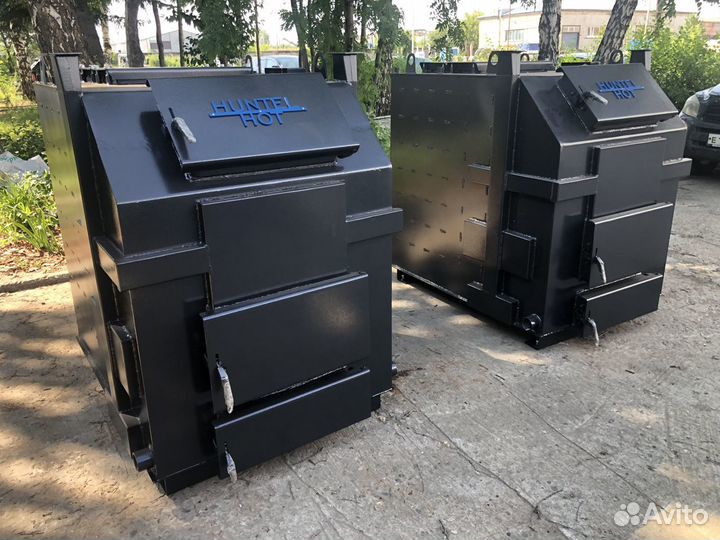 Твердотопливный котёл длительного горения