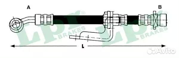 Шланг тормозной