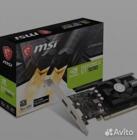 Видеокарта gt 1030 2gb gddr5