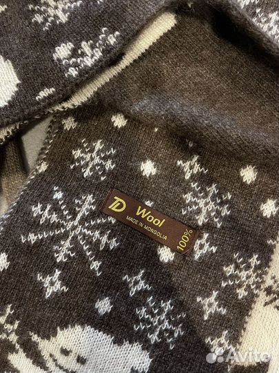 Комплект шапка, шарф