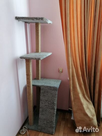 Когтеточка столбик для кошки