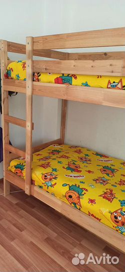 Двухъярусная кровать IKEA бу