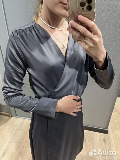 Вечернее платье назапах s