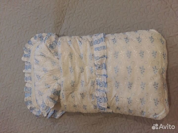 Зимний конверт для новорожденных