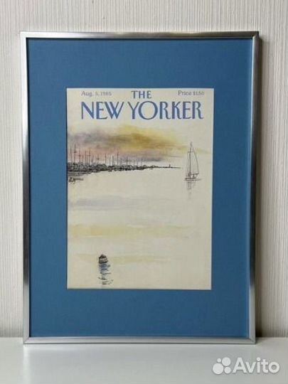 Постеры из обложек журнала The New Yorker