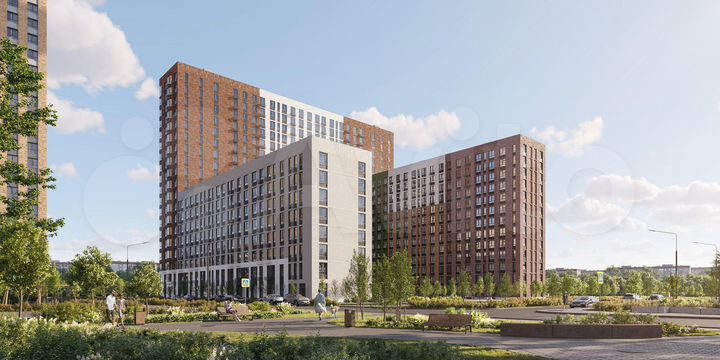 Квартира-студия, 27,4 м², 12/13 эт.