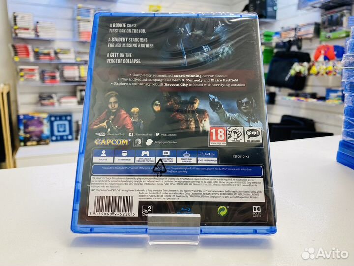 Новый Resident Evil 2 (RU) для PS4