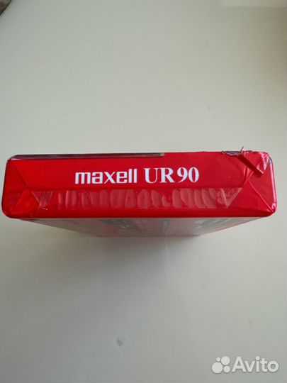 Аудиокассета Maxell UR 90, 2002, Корея, новая