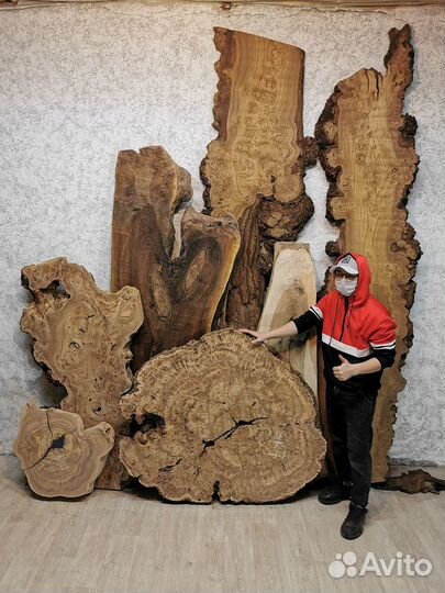 Слэбы из дерева, карагач, бук, дуб