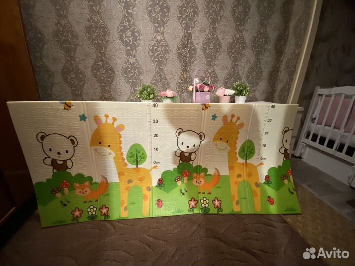Складной детский коврик
