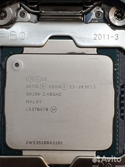 Комплект X99 LGA 2011-3 :Xeon 2630 v3 +16GB