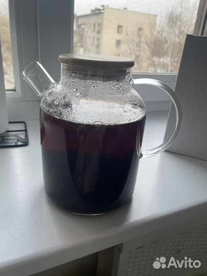 Чайник заварочный стеклянный 1,5 л