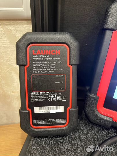 Лаунч Launch X431 DBScar7+PAD VII программирование