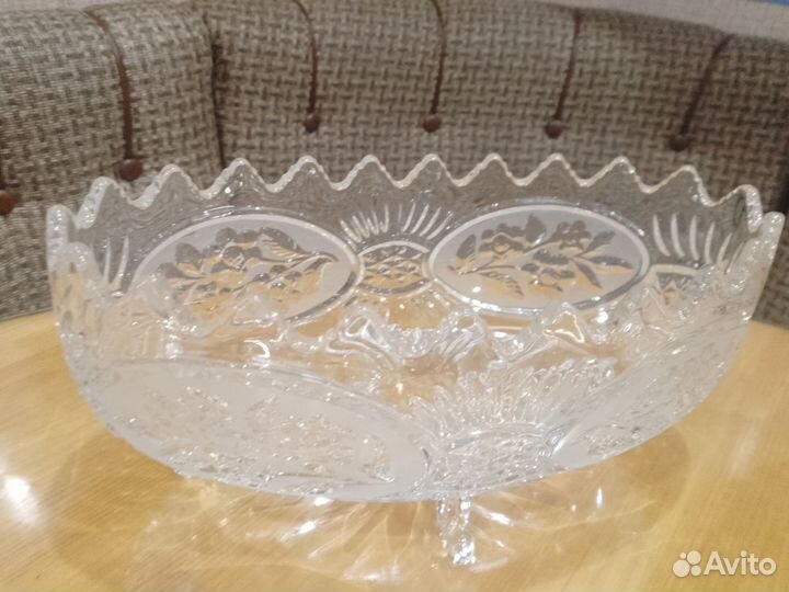 Хрусталь стекло салатники и другое СССР