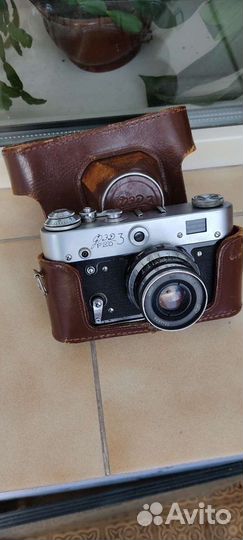 Пленочный фотоаппарат фед3+ фотоэкспанометр