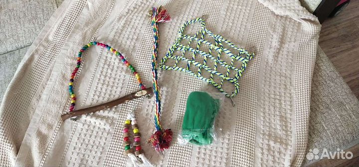 Игрушки для попугая (корелла)