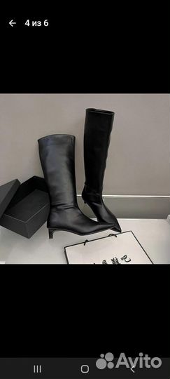 Сапоги женские трубы 39