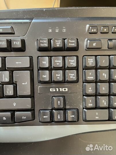 Клавиатура Logitech g110 с подсветкой