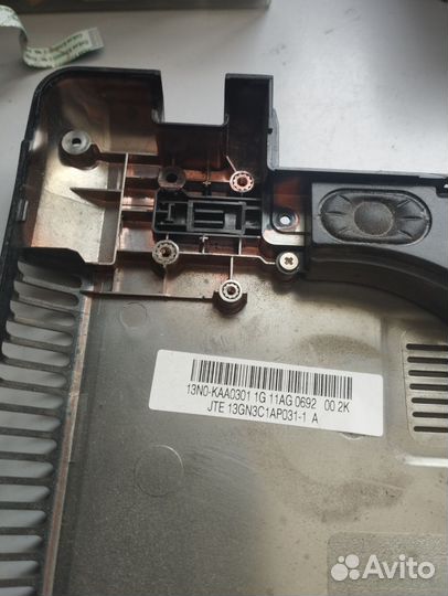 Поддон корыто asus x53s