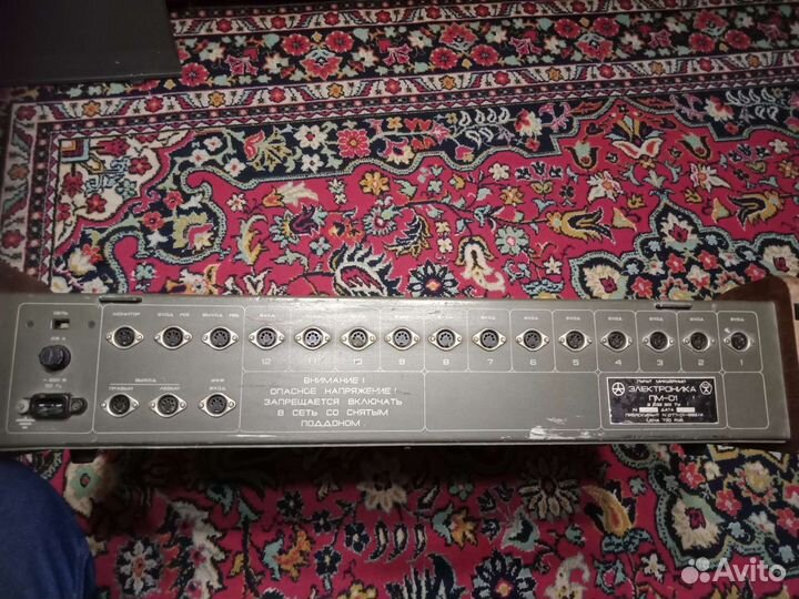 Микшерный пульт электроникапм 01